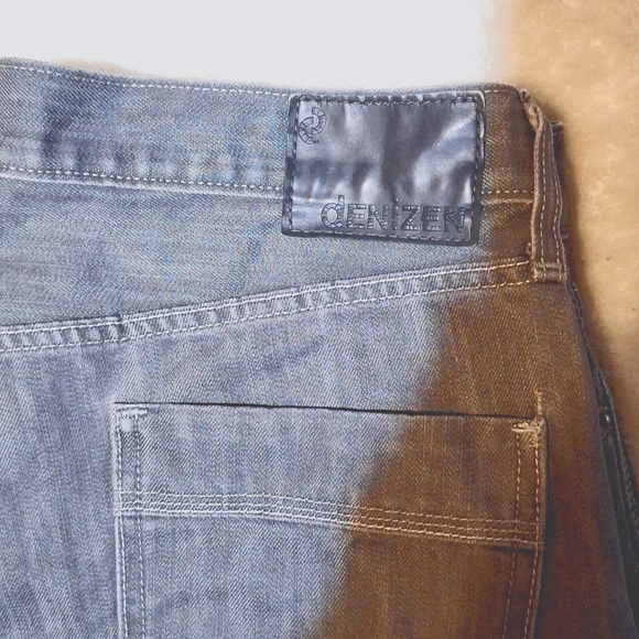 Mens Grey Denizen Jeans - Picture 4 of 9